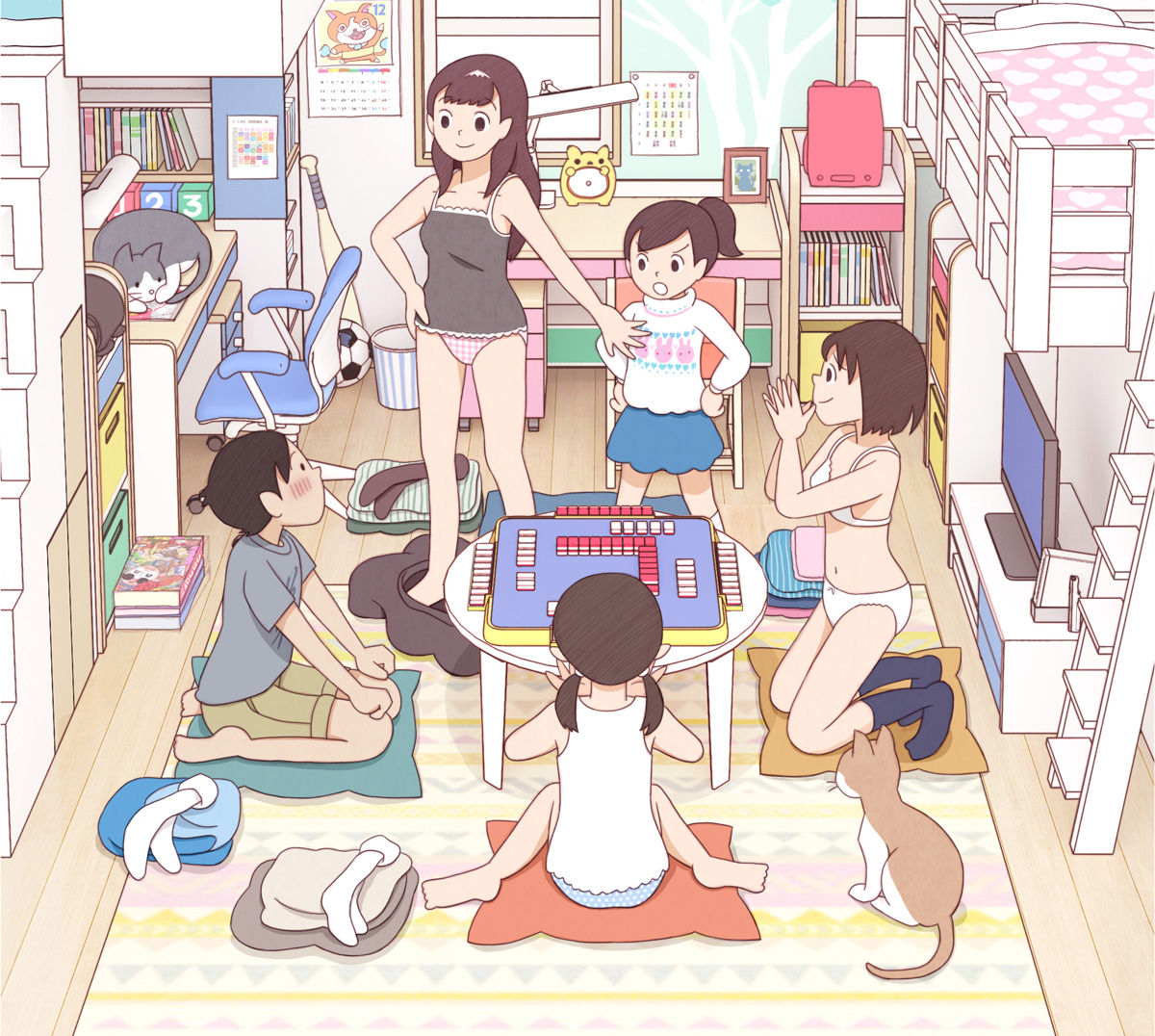 Undress Mahjong Party page 8 full