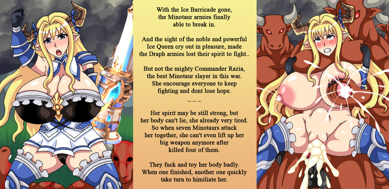 Busty and the Beast W - HORN WAR page 8 full