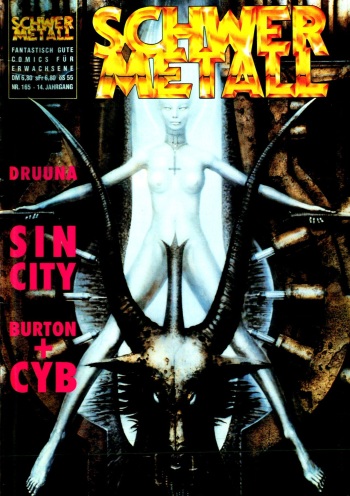 Schwermetall #165 cover