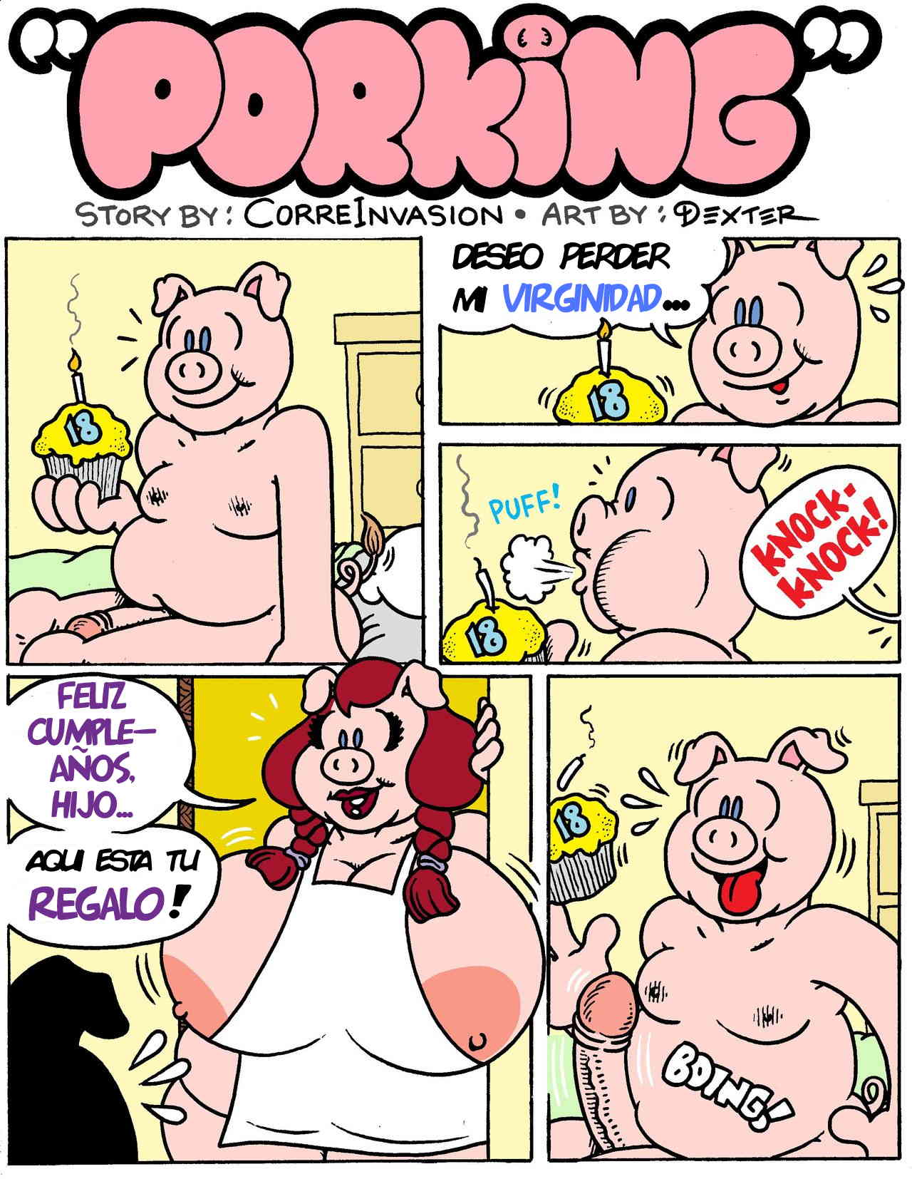 Dexter Cockburn: Porking page 2 full