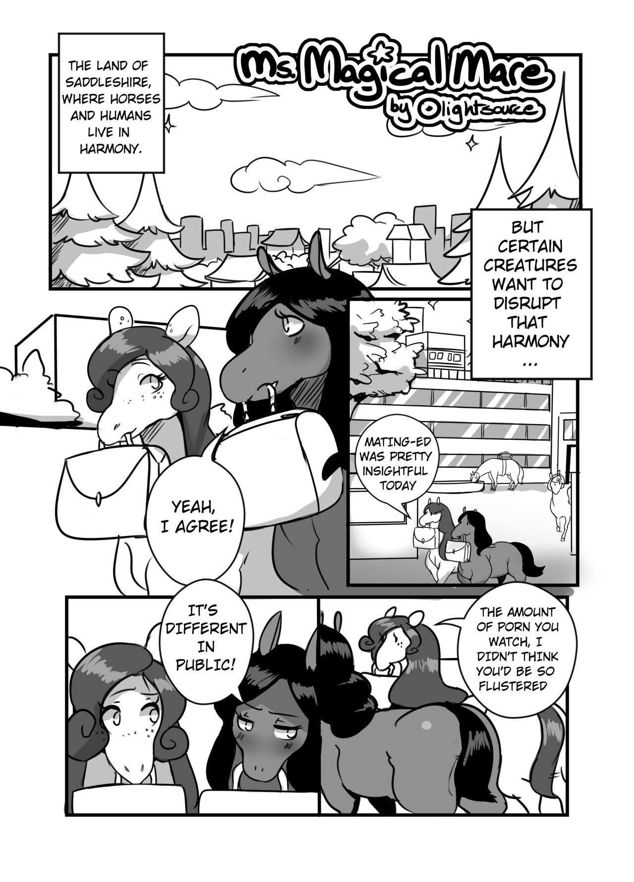 Ms. Magical Mare Chapter 1 page 1 full