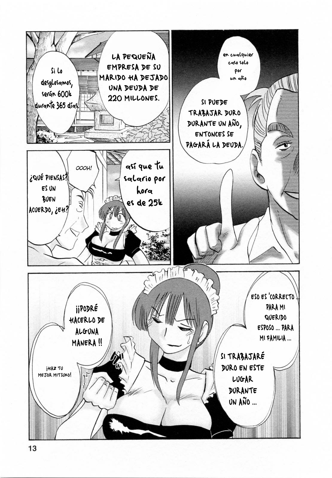 Maid no Mitsuko-san 1 page 9 full