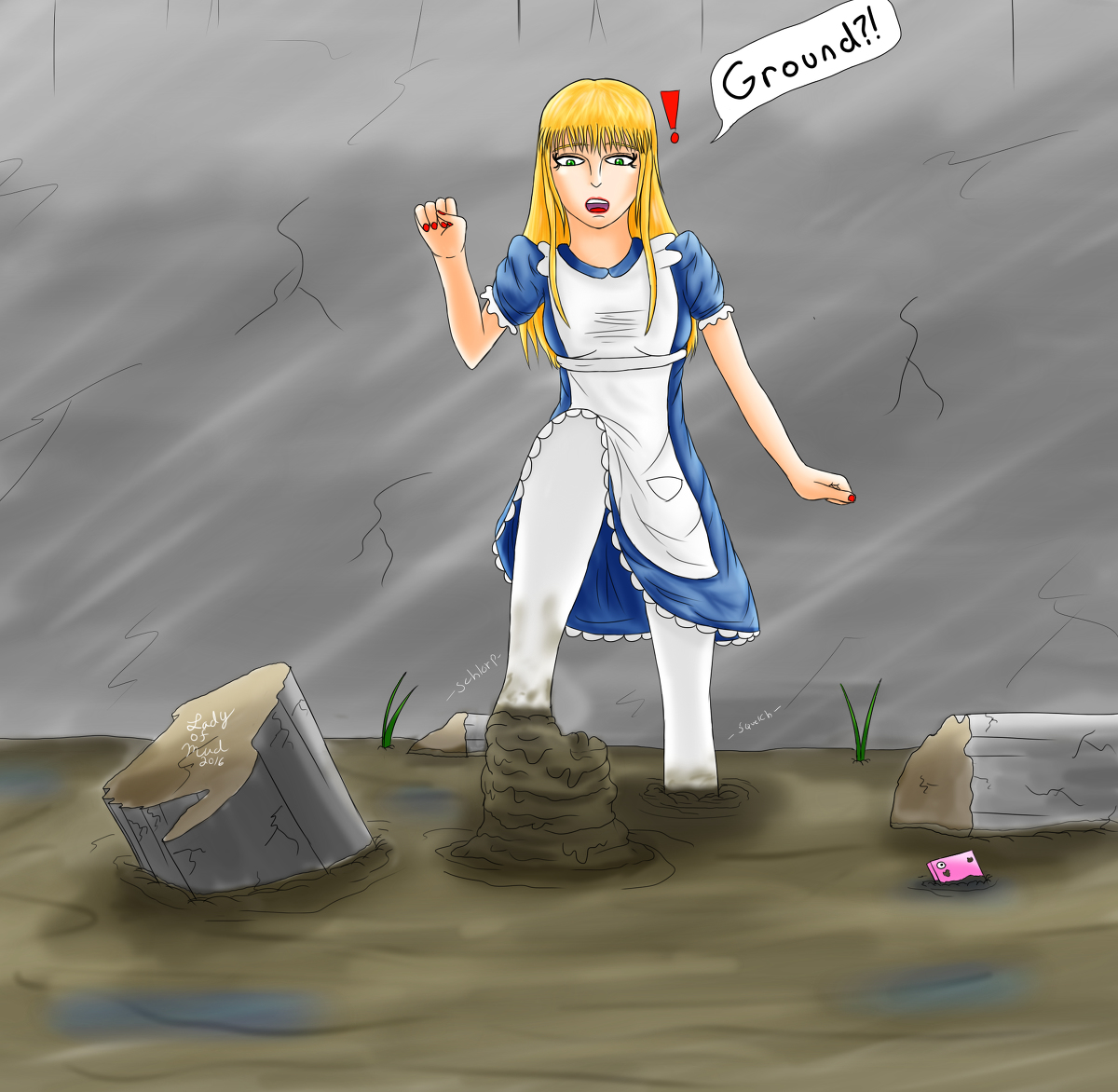 Alice in Quicksand page 5 full