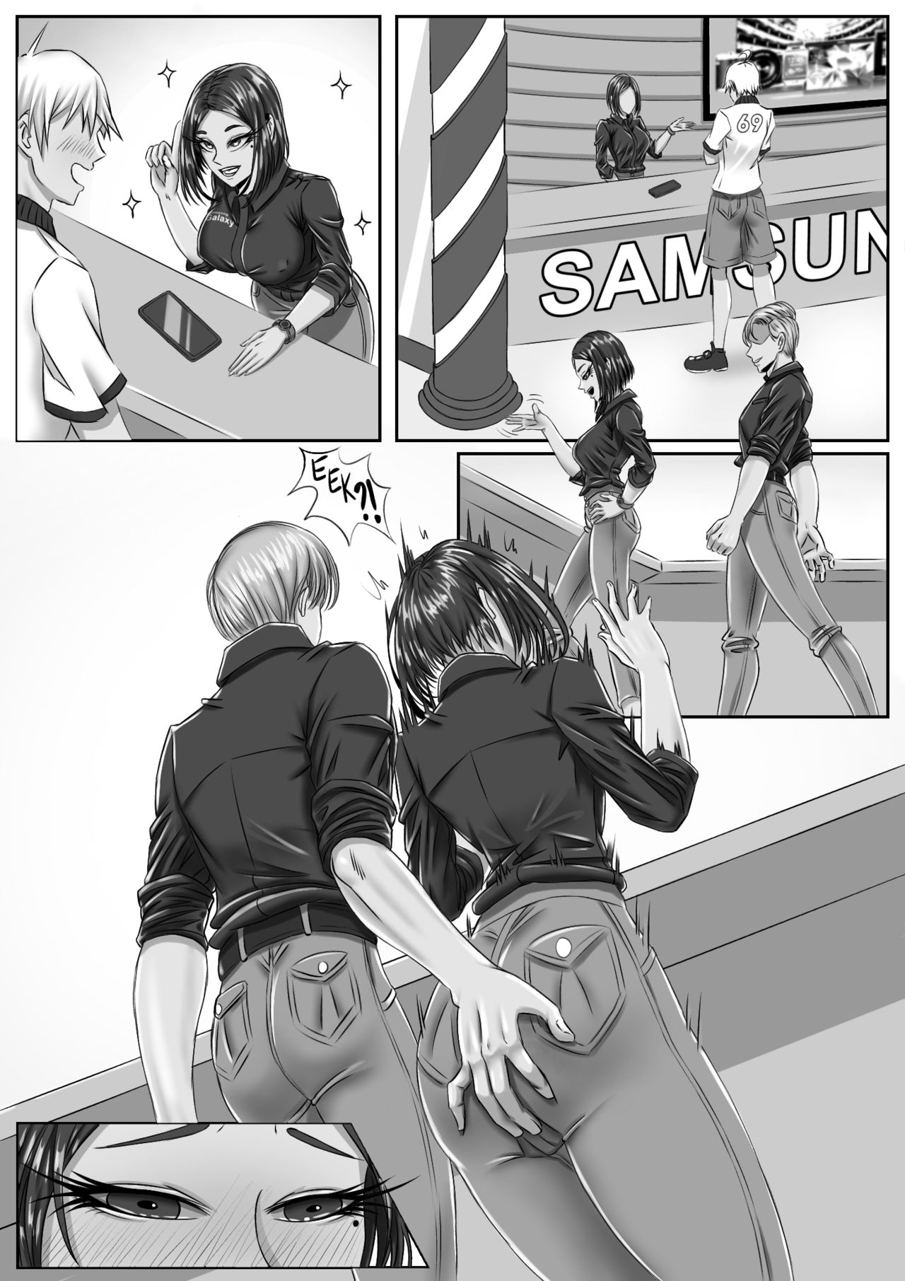 Horny on Duty page 3 full