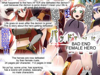 Bad end female hero cover