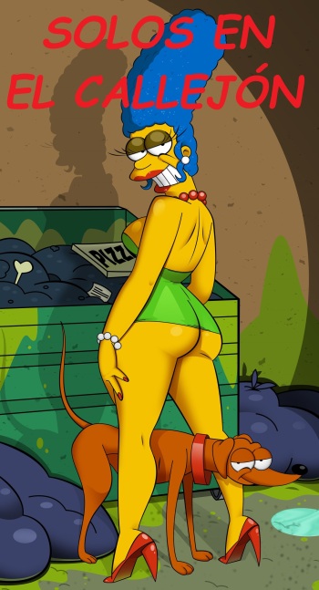 Simpsons xxx - Sólos en el callejón cover
