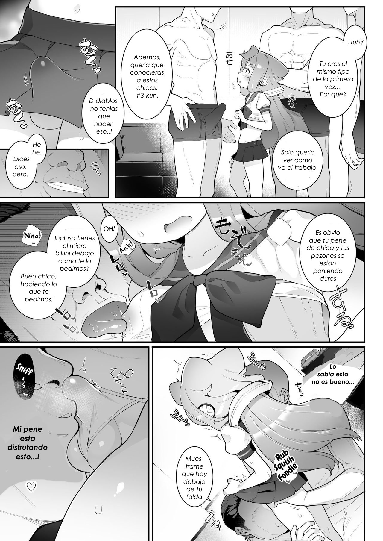 HakaDol! 3-gou-kun no Mesu Ochi Tokunou Deliheal Service page 8 full