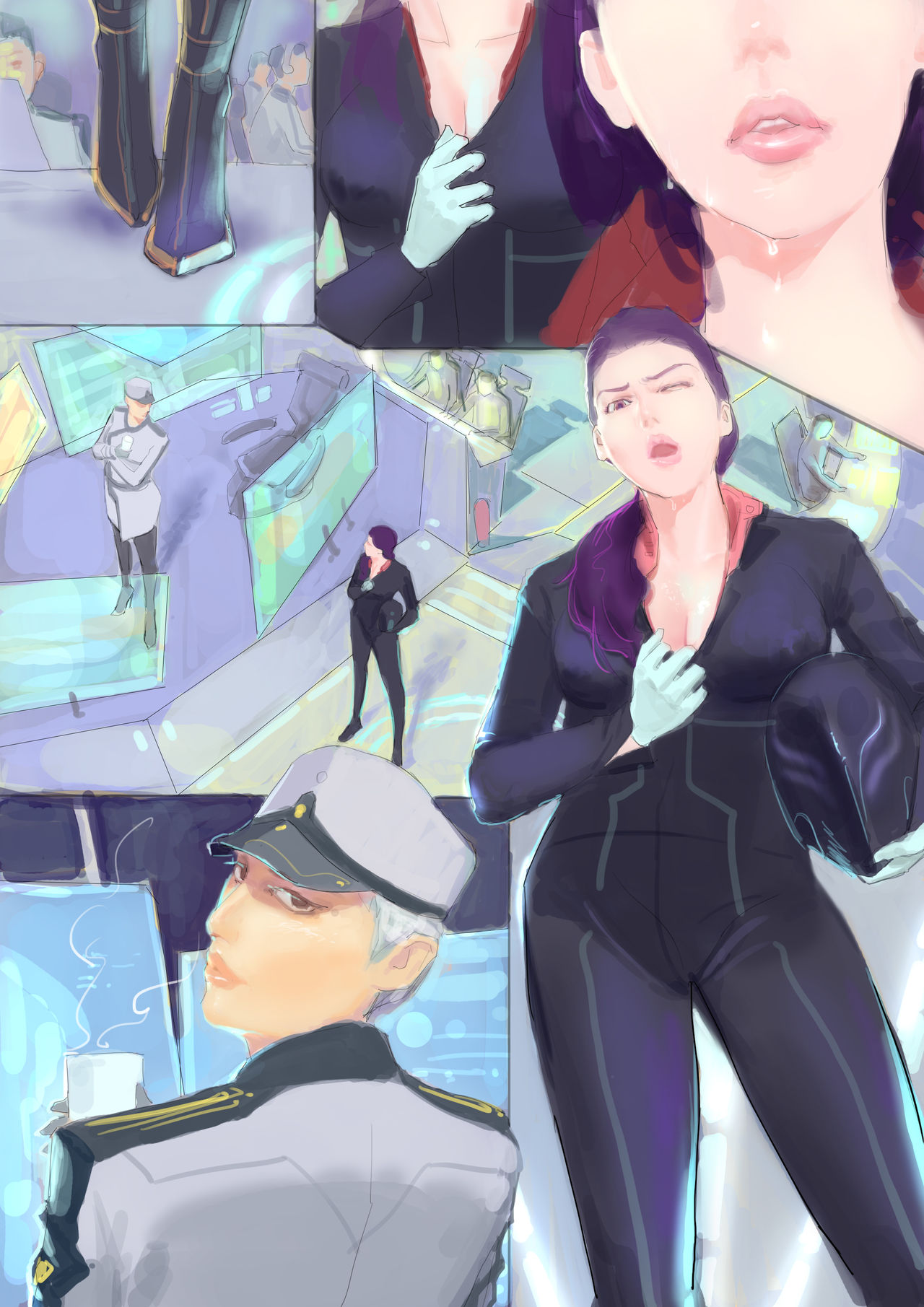 My H manga - last year's short doujin page 2 full