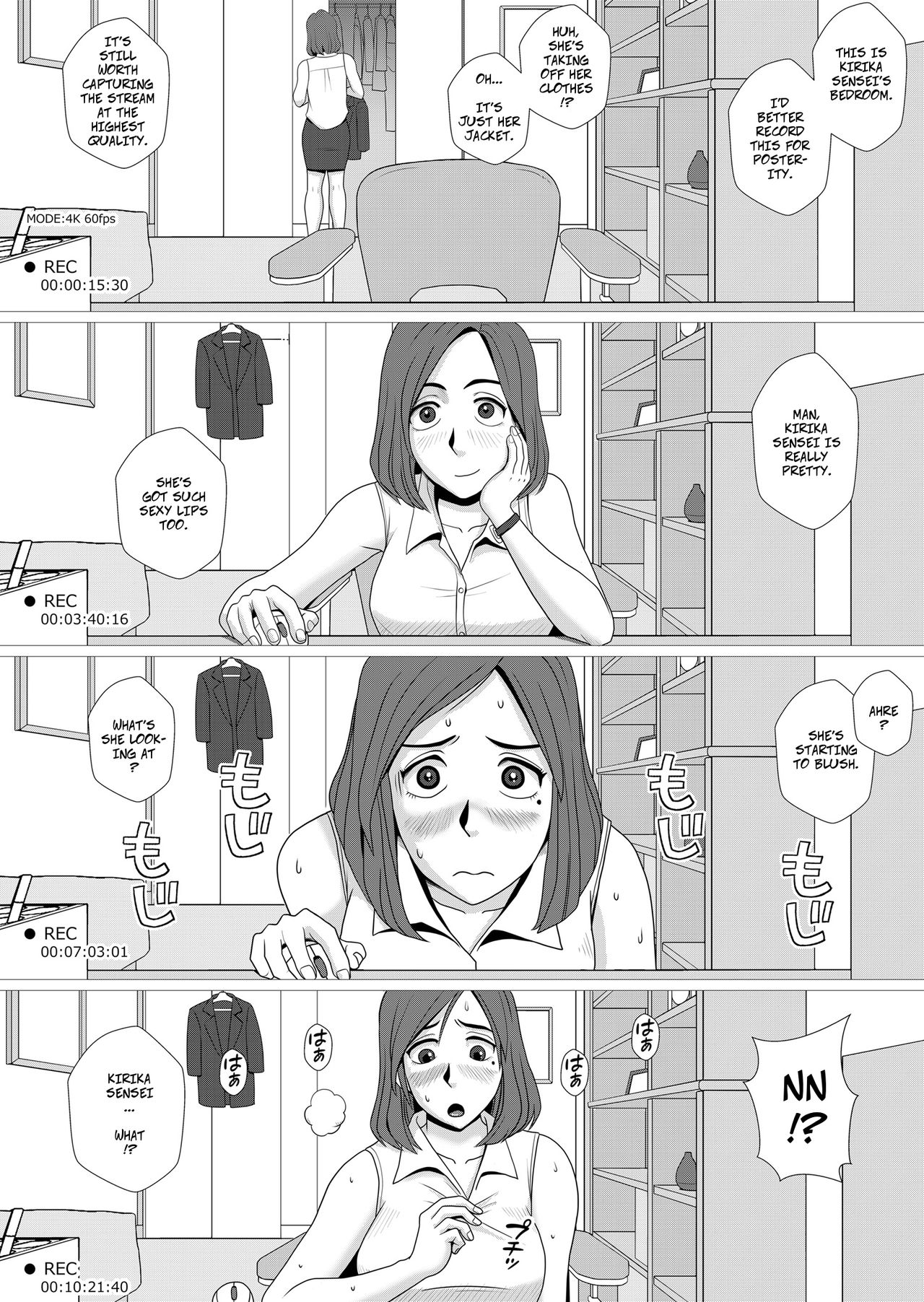 Remote Camera o Kiriwasureta dake nanoni | Sense Forgot To Turn Off Her Webcam page 4 full