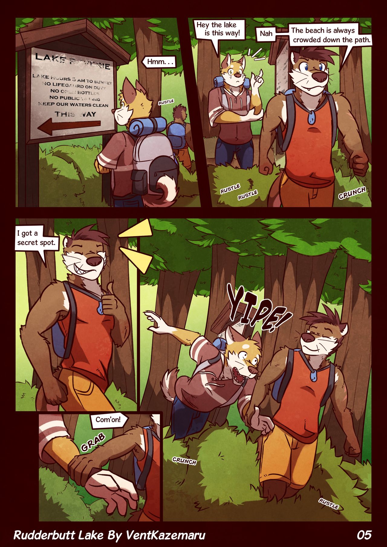 RudderButt Lake page 5 full