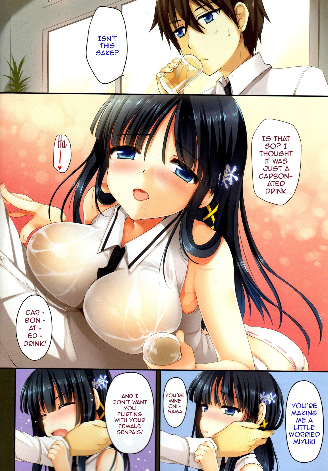 Yotta Ikioi de Kokuhaku | Drunken Confession page 3 full