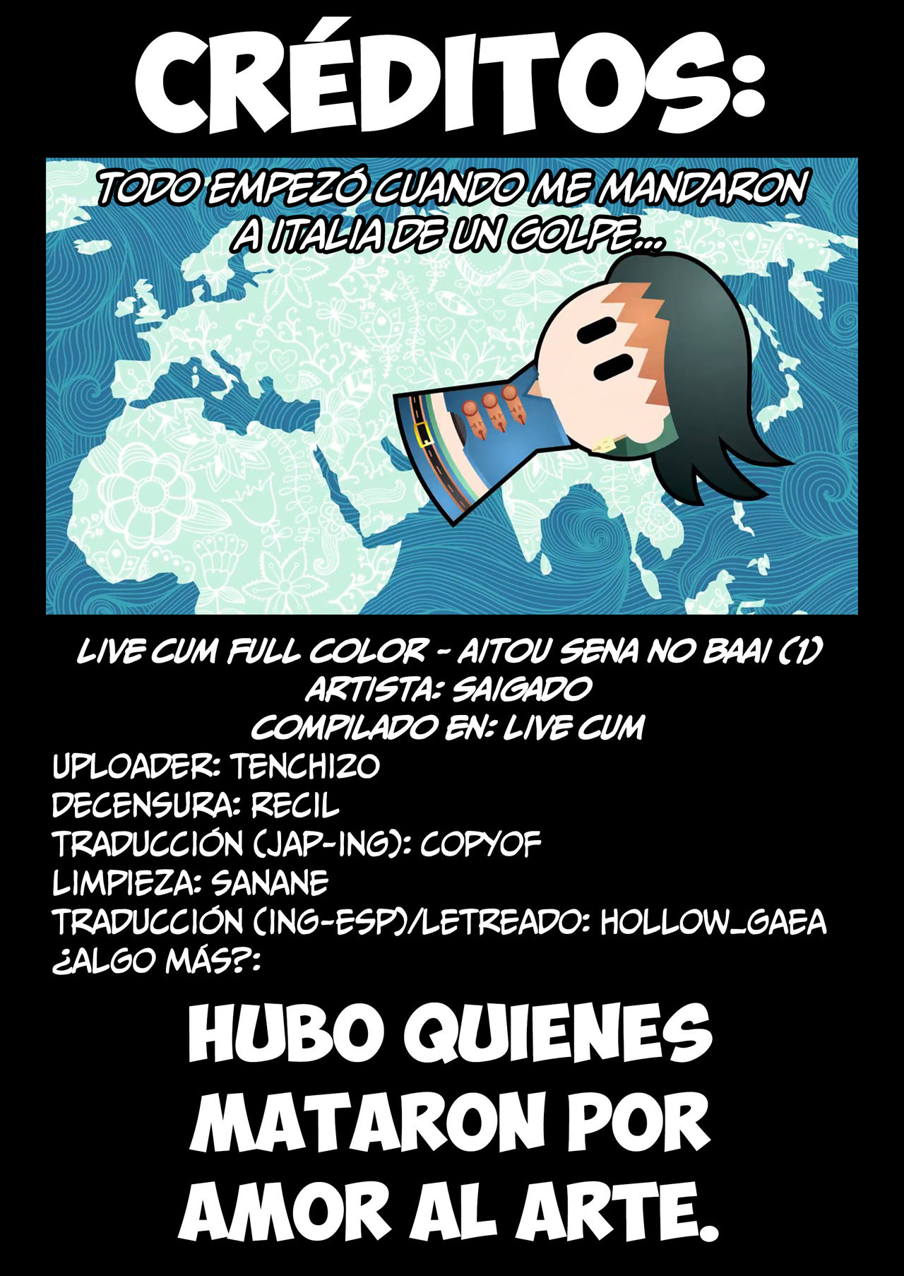 LIVE CUM Full Color Aitou Sena no Baai 1-4 | LIVE CUM Full Color - El Caso de Sena Aitou 1-4 page 5 full