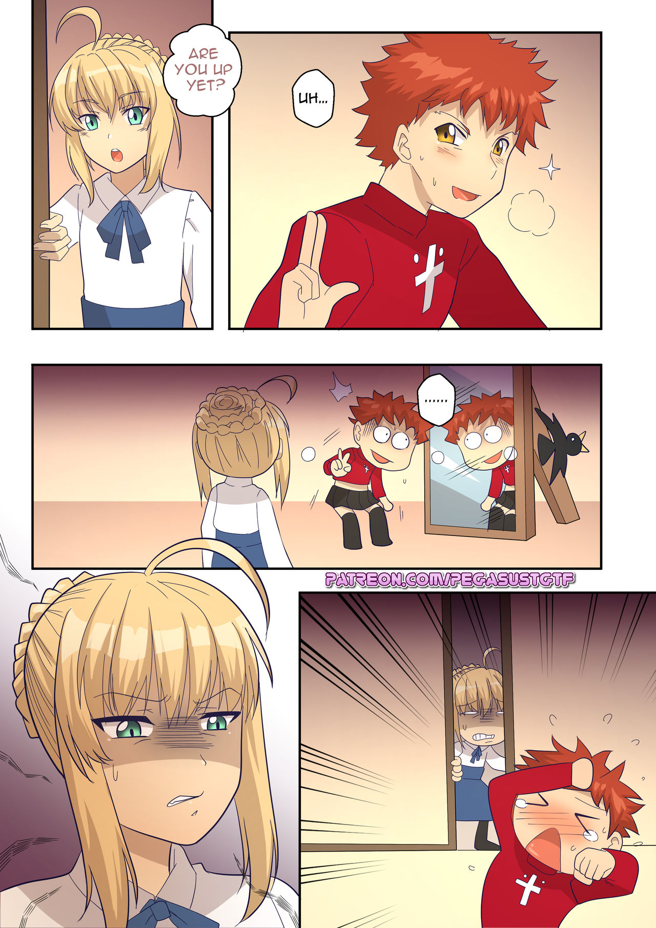 Shirou into Rin page 9 full