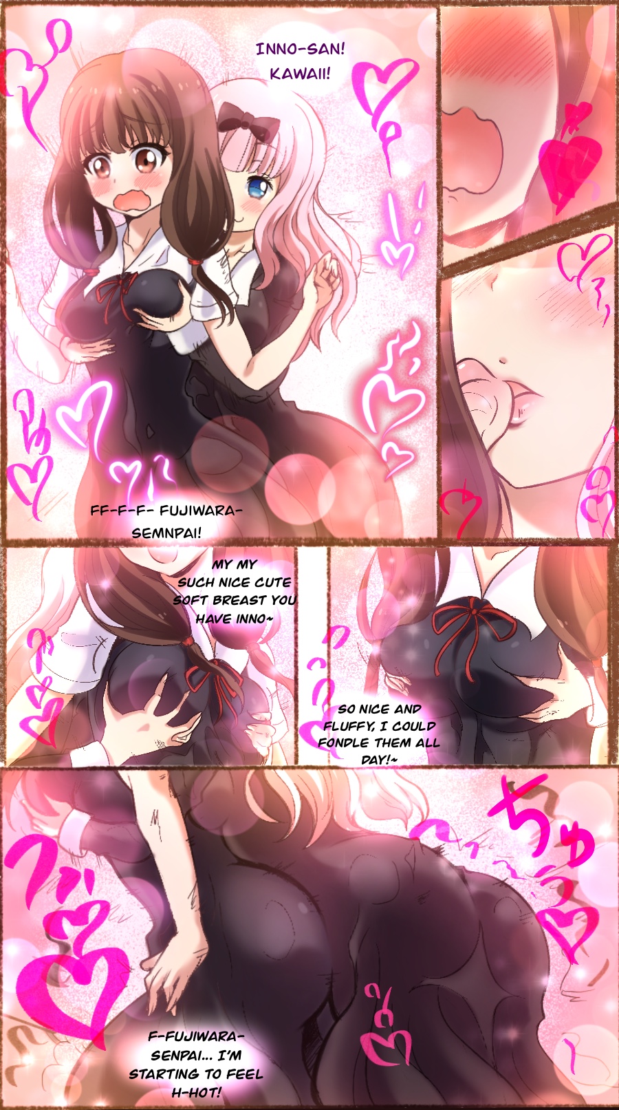 Kaguya Sama Yuri Doujinshi page 2 full