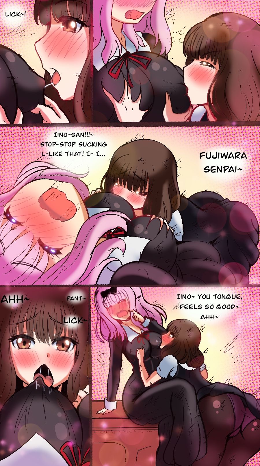Kaguya Sama Yuri Doujinshi page 5 full