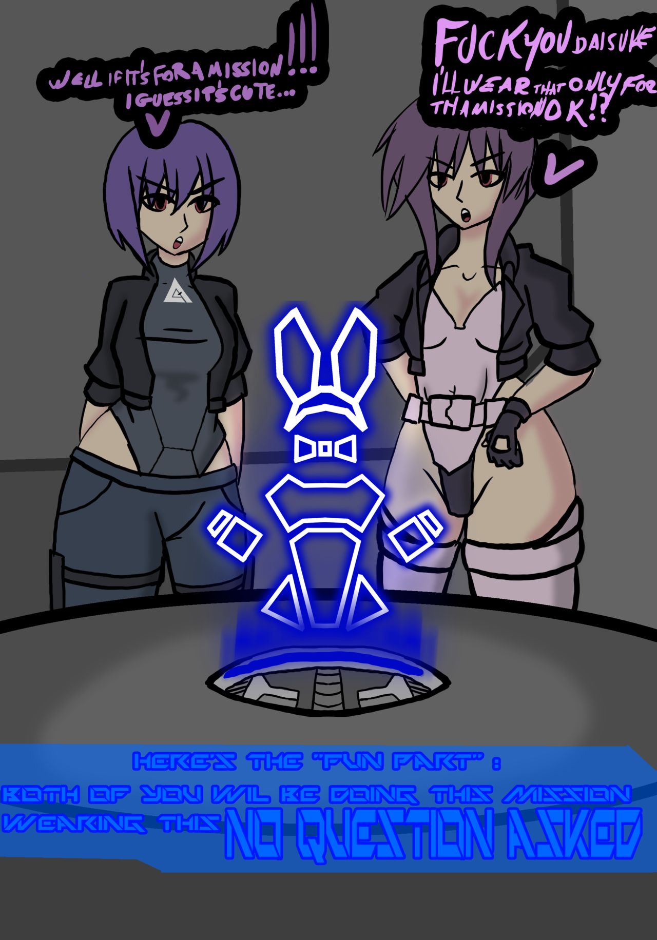 Motoko's Mission page 5 full