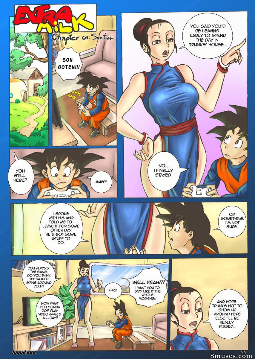 Dragonball Z: Extra Milk! 1 &amp; 2 page 2 full