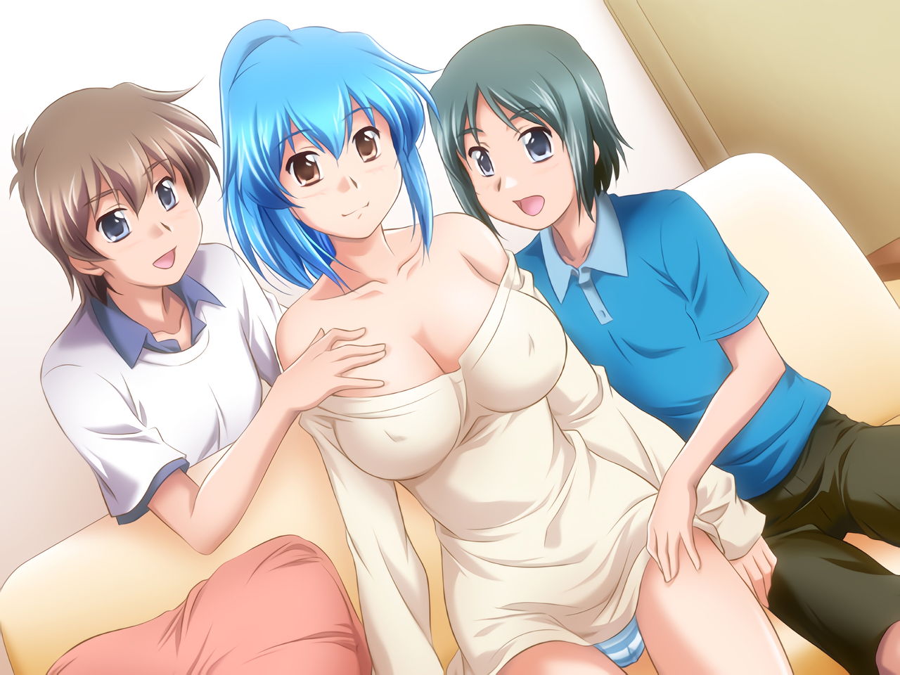 Toshishita Showtime 2 - Shinseki No Kyonyuu Oneechan Ni Motto Ecchi Na Itazura♪  | 연하 쇼타임2 - 친척 거유 누나에게 쫌 더 음란한 장난치기♪ page 9 full