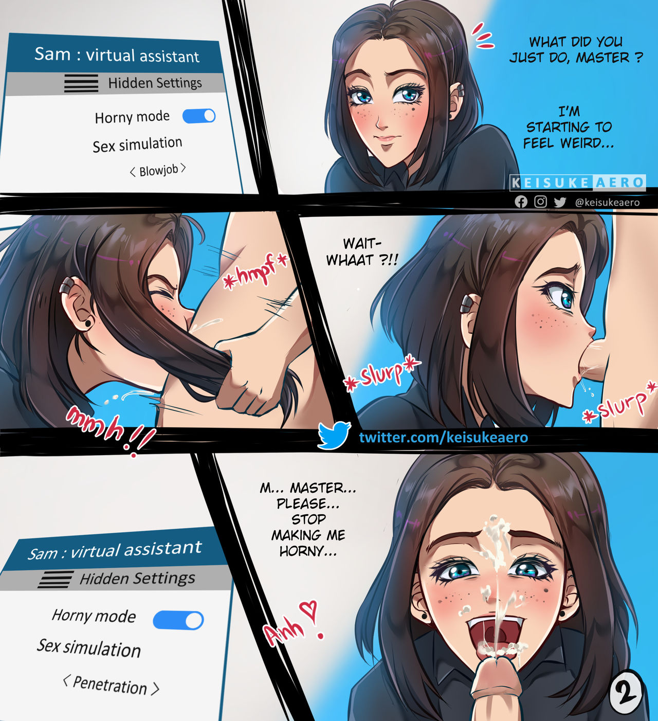 Sam | Samsung | Comic NSFW page 2 full