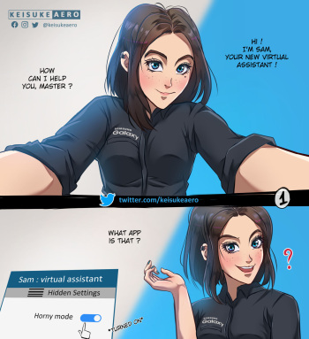 Sam | Samsung | Comic NSFW cover