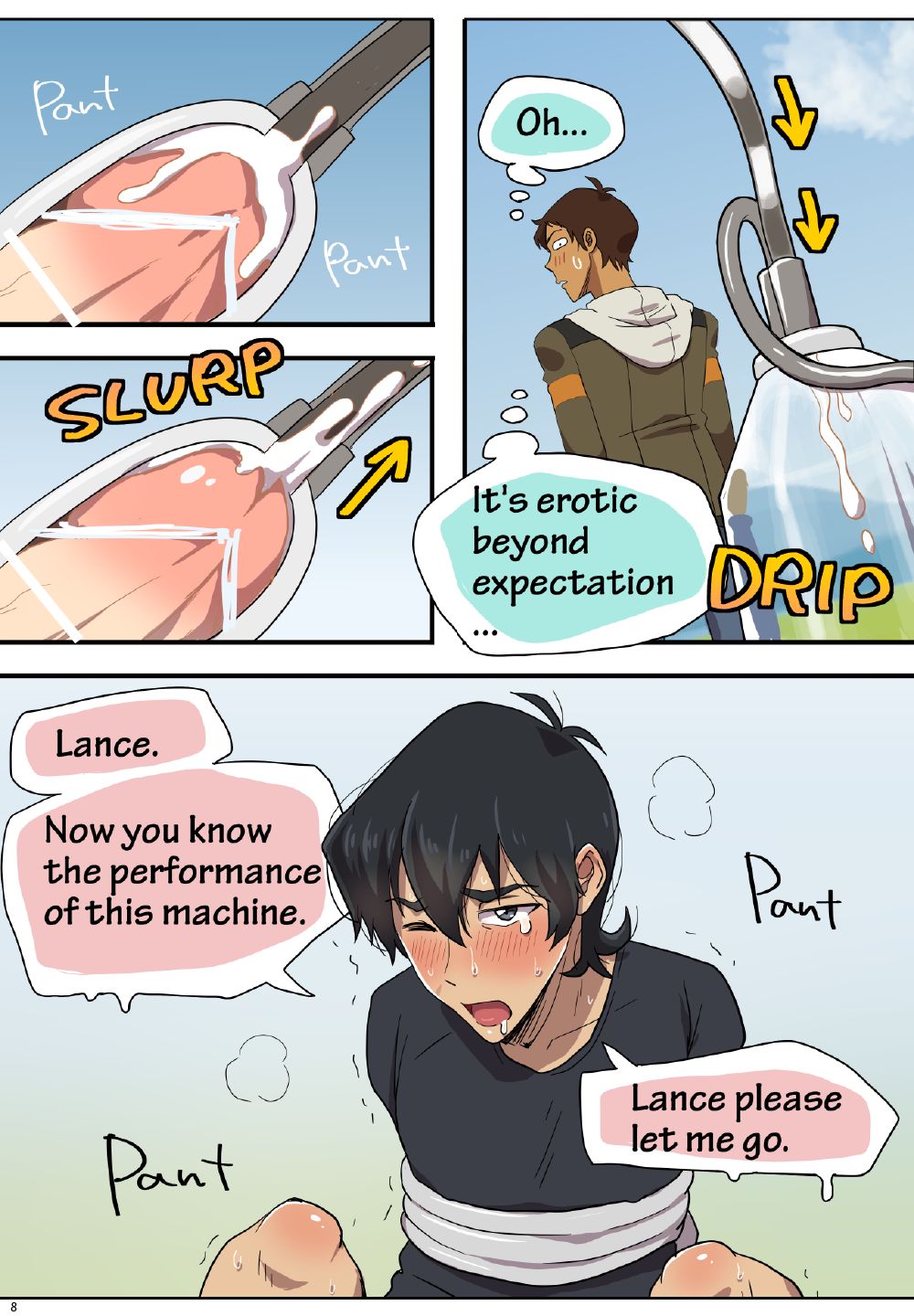 Loving Milking! page 9 full