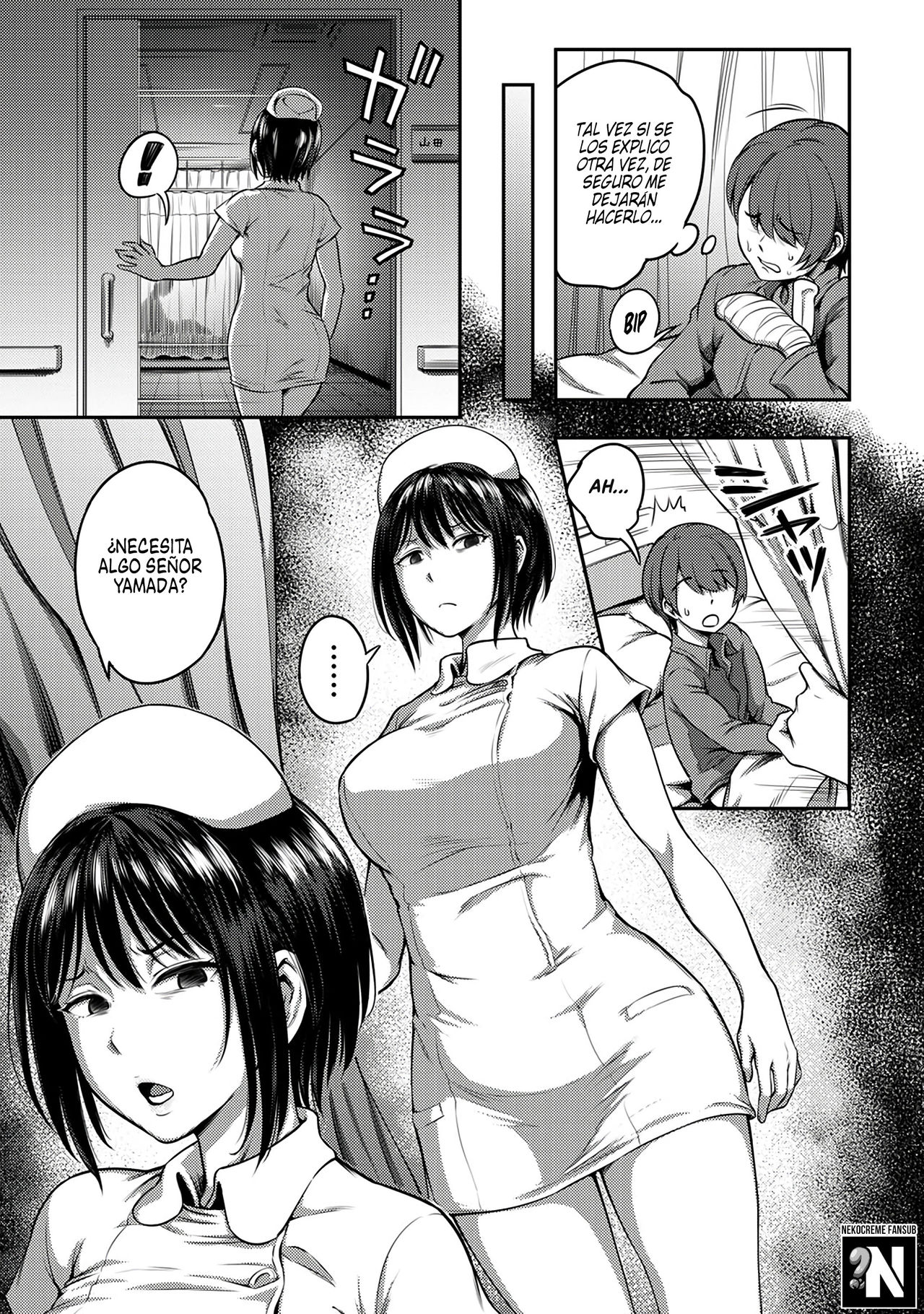 Sala de Extracción de Semen~ La vida en un Hospital donde una Enfermera con una personalidad Cruel maneja tus Orgasmos~ page 6 full
