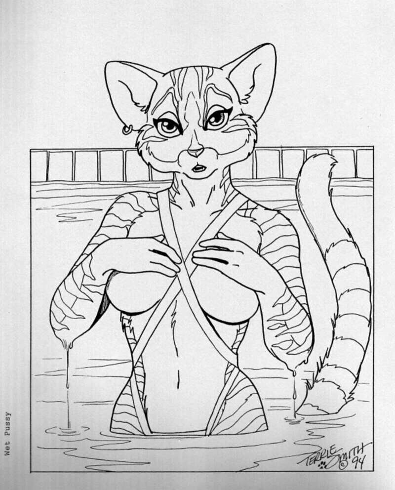 2001 Fur Fems Calendar page 8 full