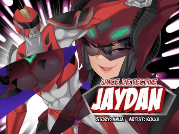 Uchuu Keiji Jaydan Inkai no Chousen | Space Detective Jaydan cover