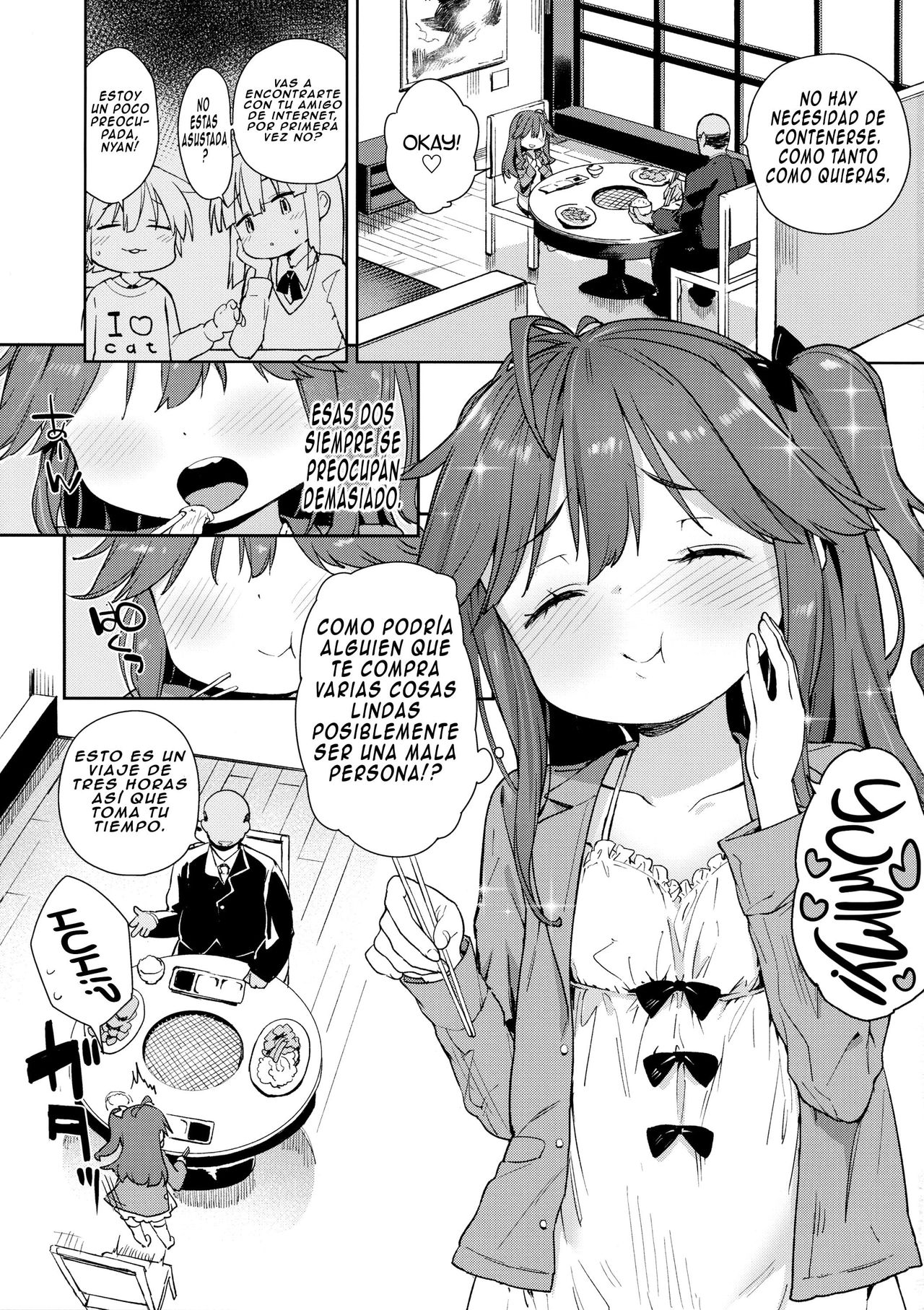 Junsuimuku na Joji ga Okanemochi no Oji-san ni Kurogal ni Sarechaimashita | A Pure and Innocent Little Girl Was Turned into A Black Gyaru By a Rich Old Man page 2 full