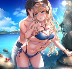 Saren in Swimsuit