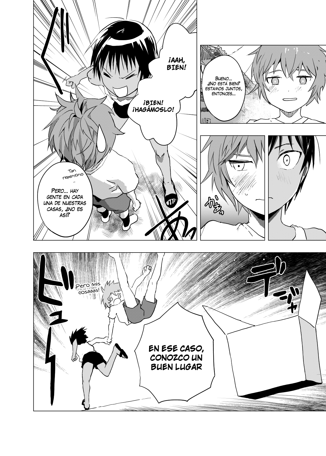 Inaka no Uke Shounen to Tokai no Seme Shounen no Ero Manga | Manga erótico de un chico uke del campo y un seme citadino Ch. 2 page 8 full