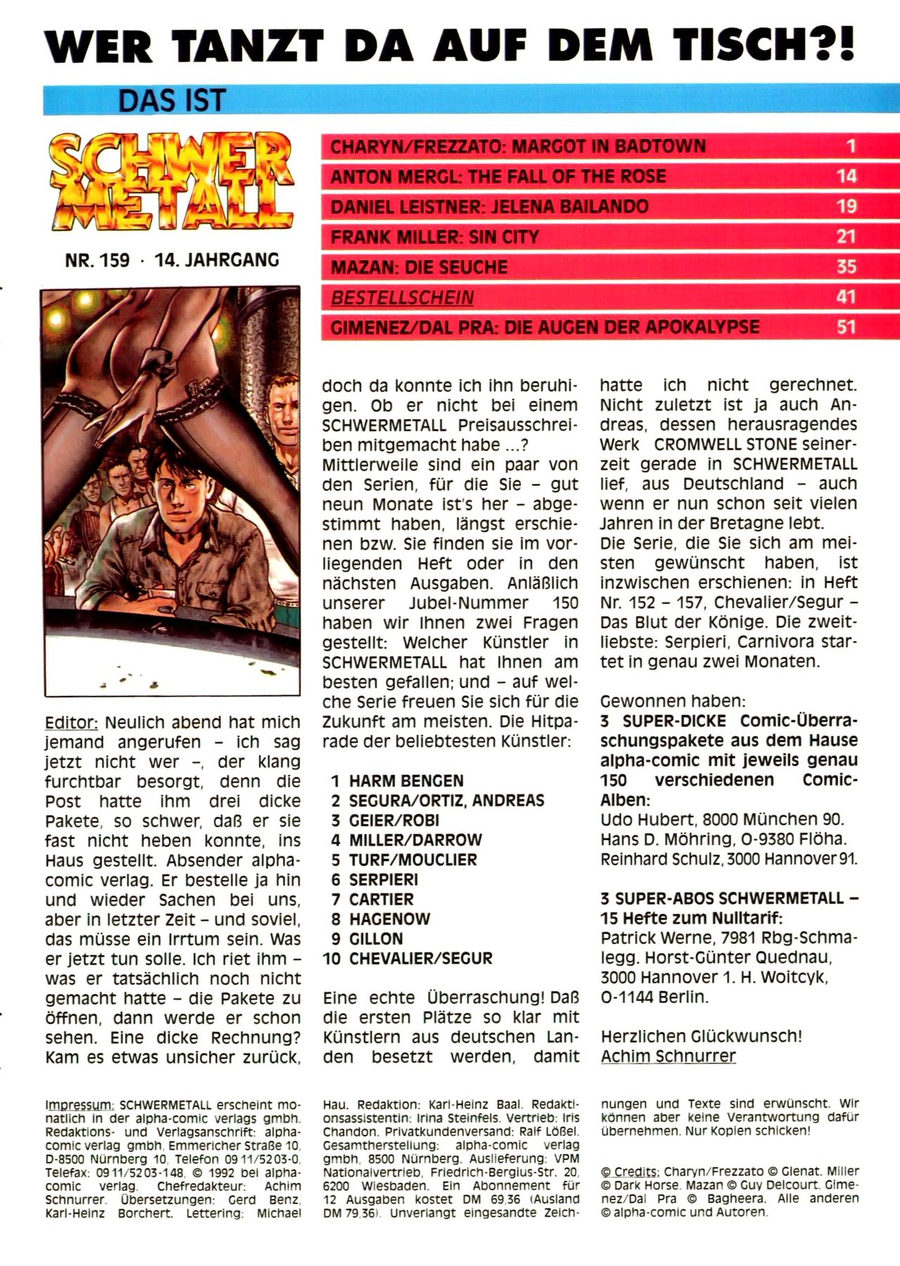 Schwermetall #159 page 3 full