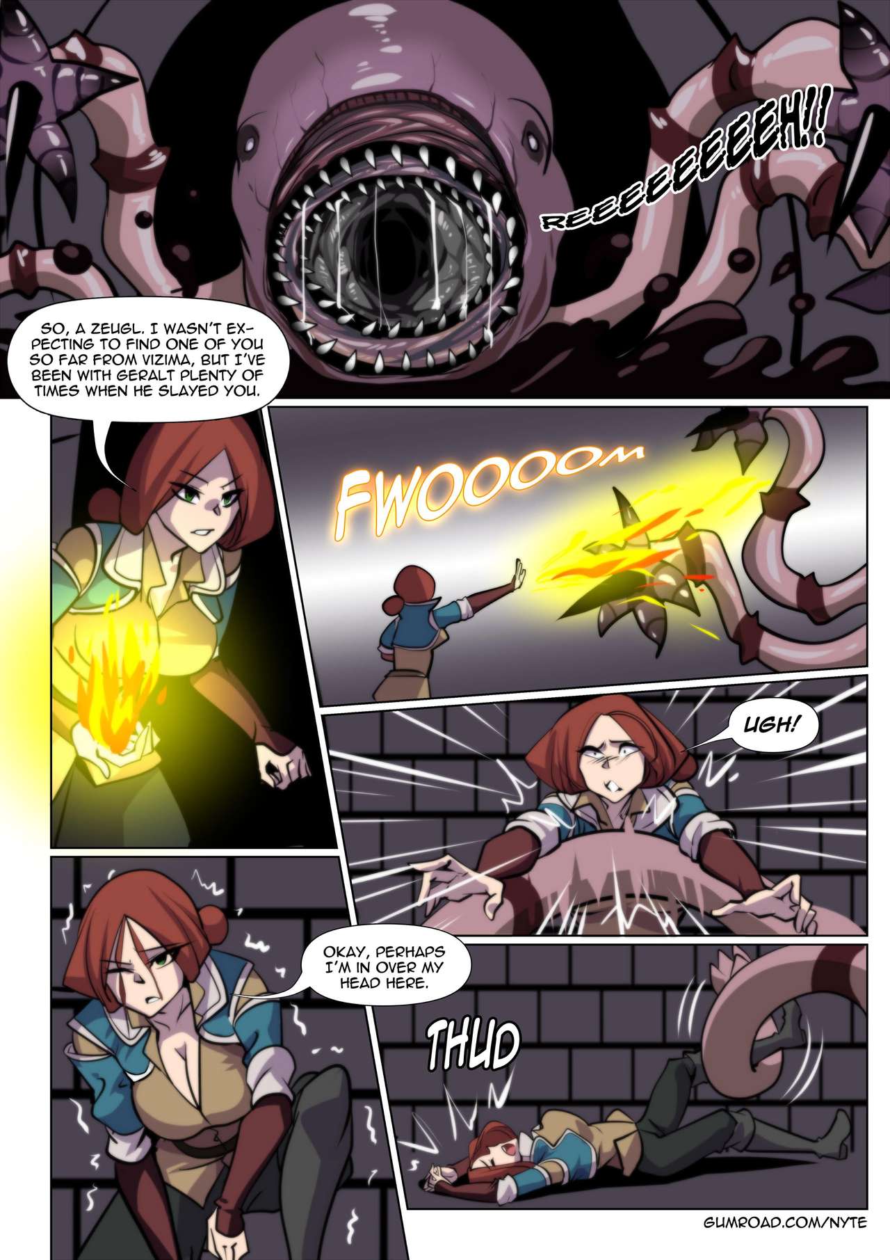 The Witcher: Triss' Chapter page 3 full