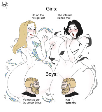 R34 has got Girls vs Boys! cover