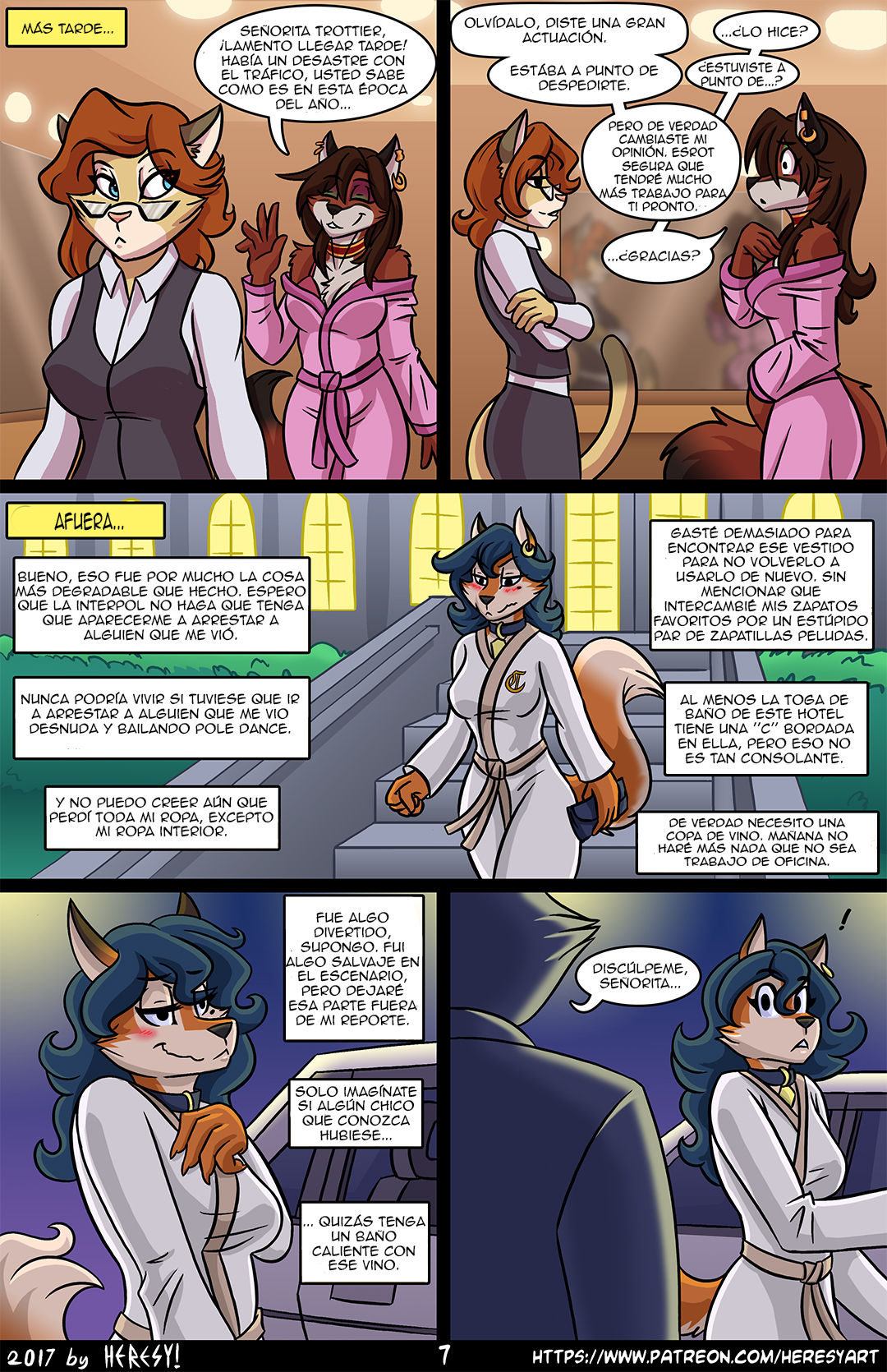 Carmelita Fox in Strip Search page 8 full