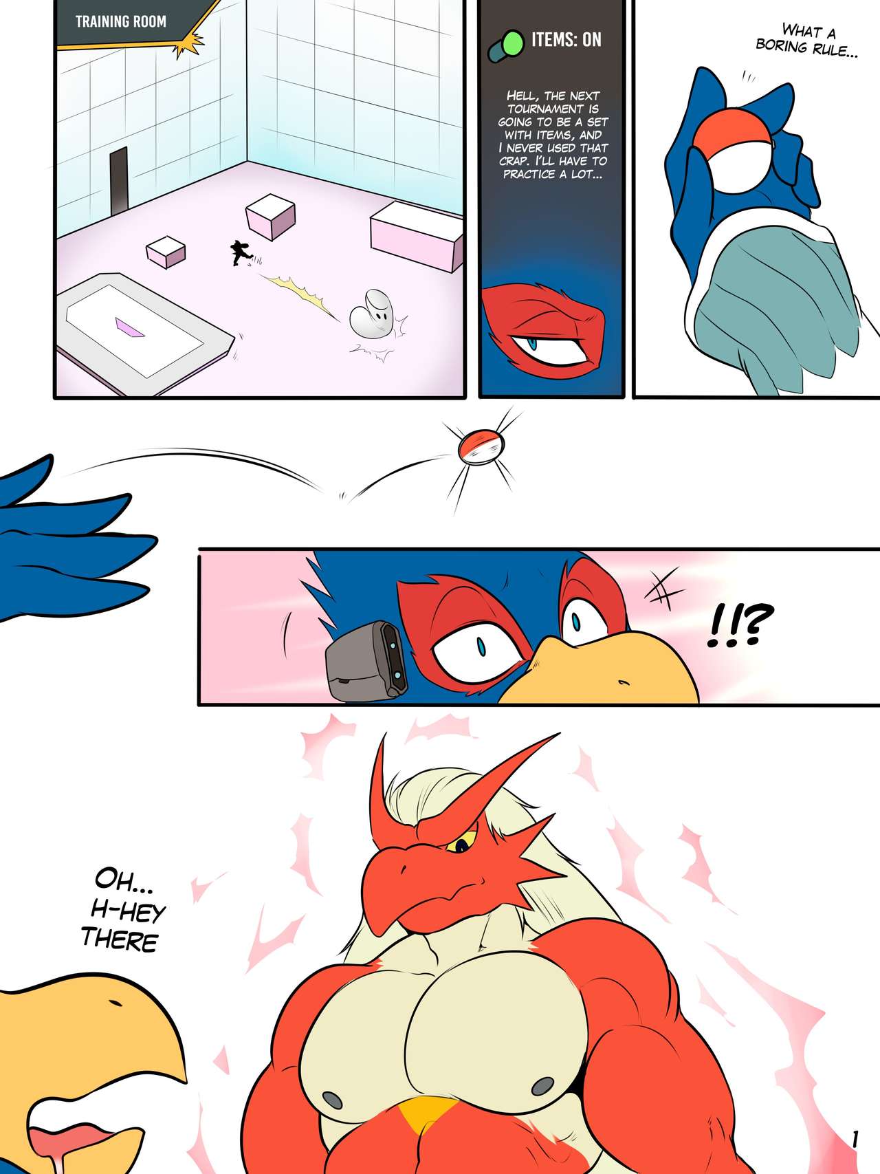 Smash Training page 1 full
