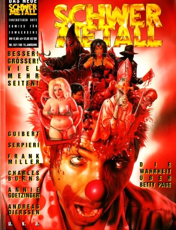 Schwermetall #167-168 cover