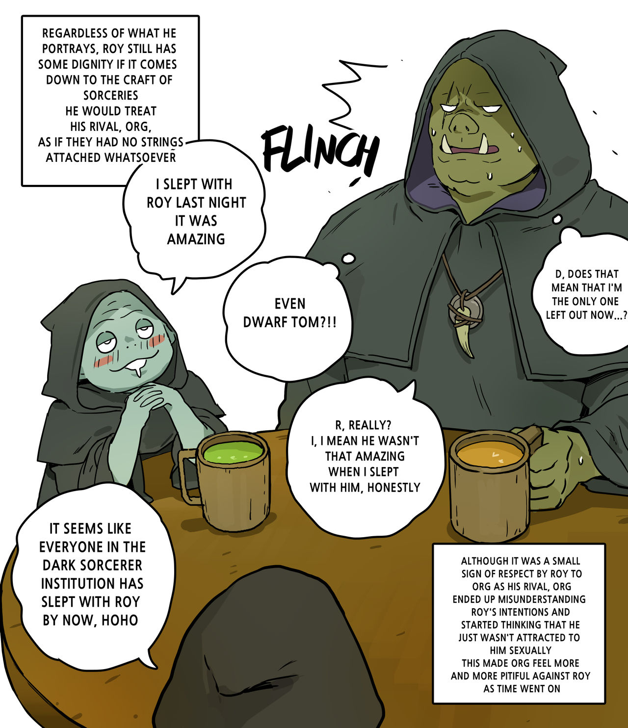 Dark Sorecerer's defeat page 3 full
