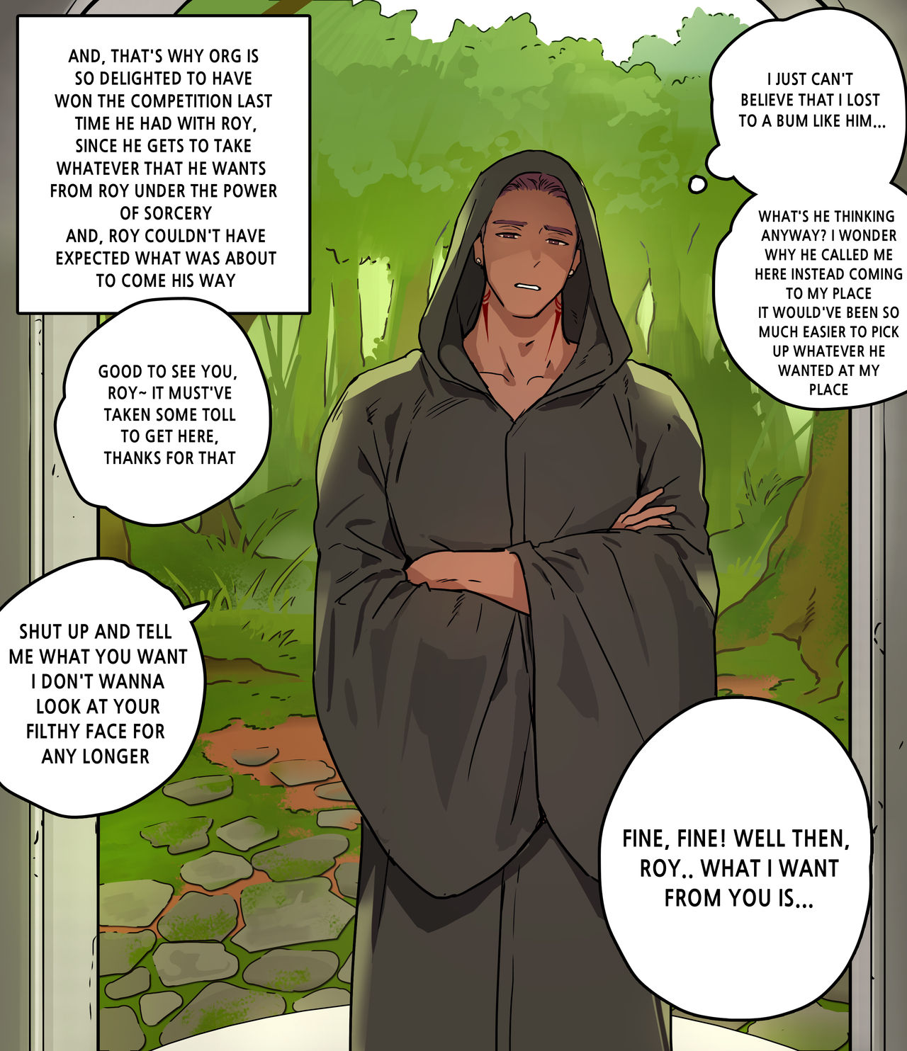 Dark Sorecerer's defeat page 4 full