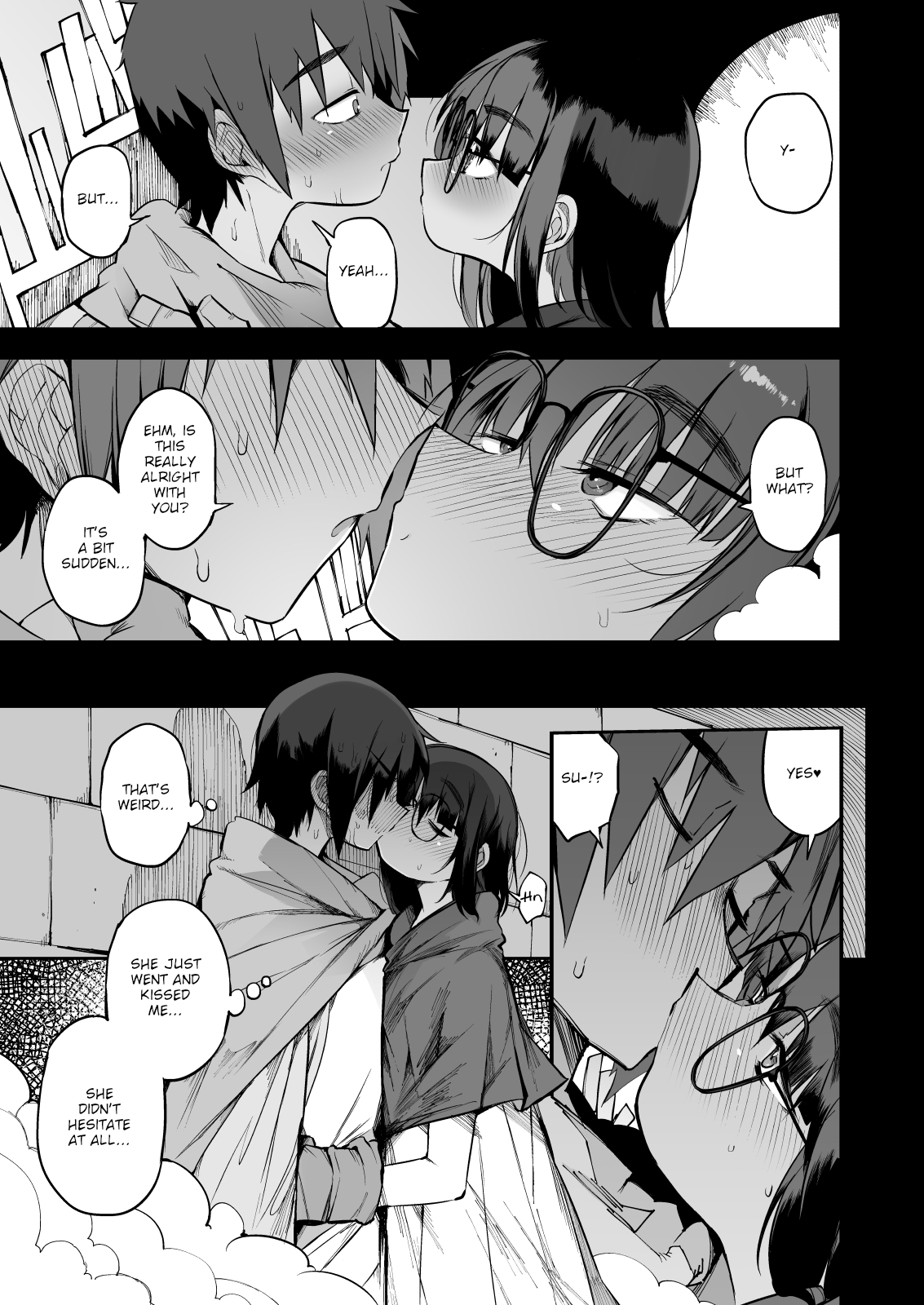 Sakusei Dungeon Kouryaku ni Mukanai Jimiko no S-kyuu Dosukebe Status | Escaping a semen squeezing dungeon with a modest girl who I really didn't expect to have S-rank slut stats page 8 full