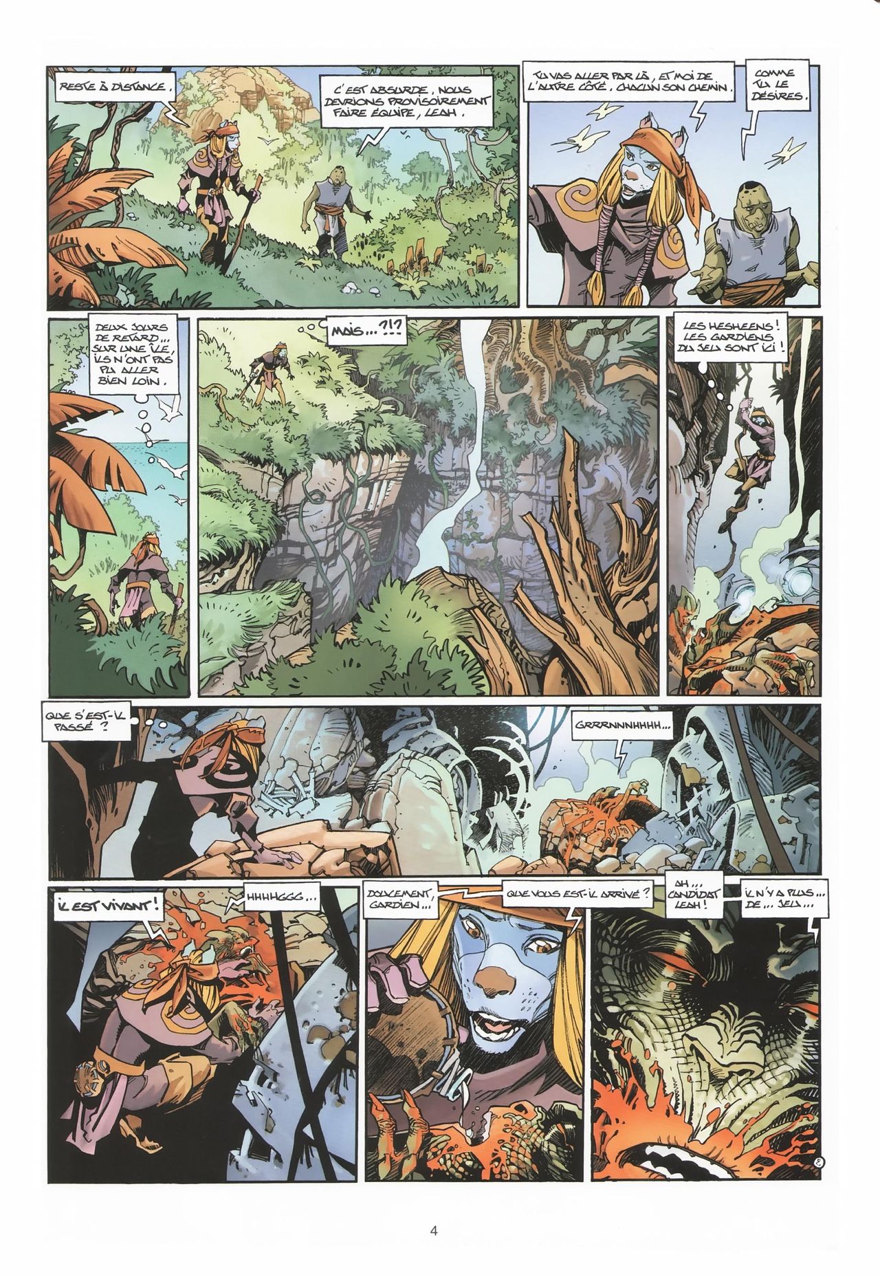 Les Naufrages d'Ythaq - Tome 07 - La marque des Ythes page 4 full