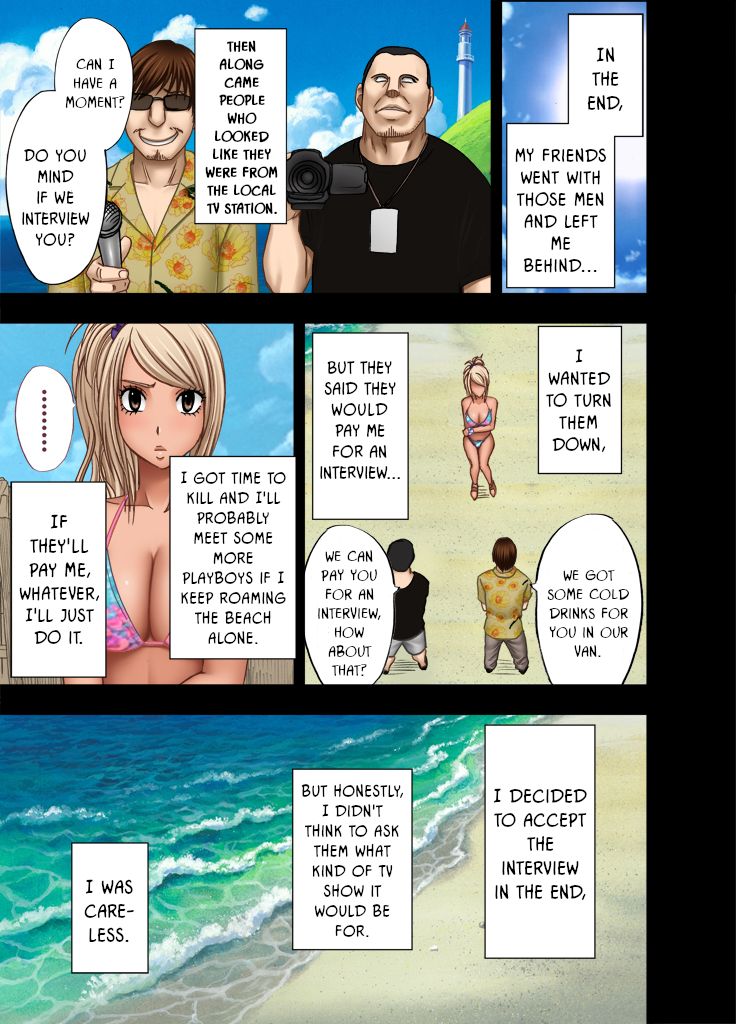 Umi no Ie de Nanpa Otoko-tachi ni Moteasobareta Shojo Gal page 3 full
