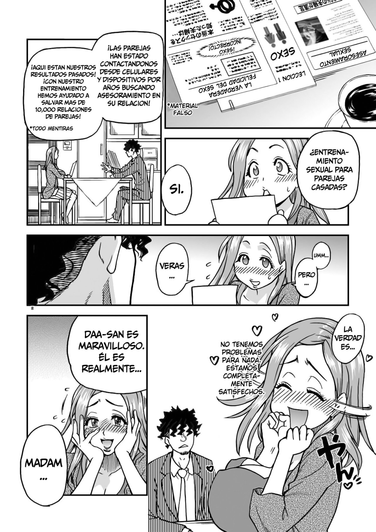 Cogiendose a una Mujer Casada para Entrenar su Vagina - Shiwasu No Okina page 8 full