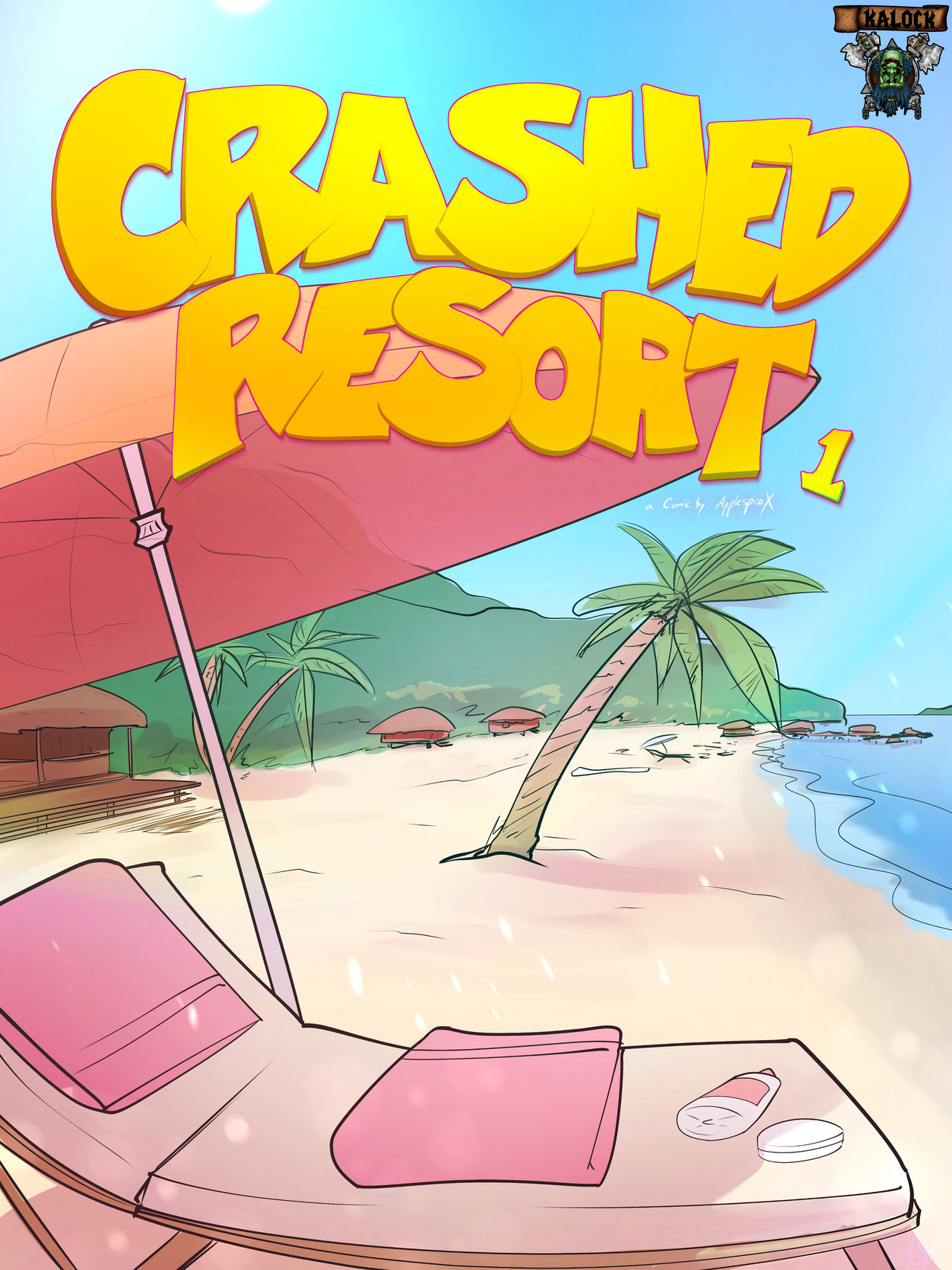 Crashed Resort page 1 full