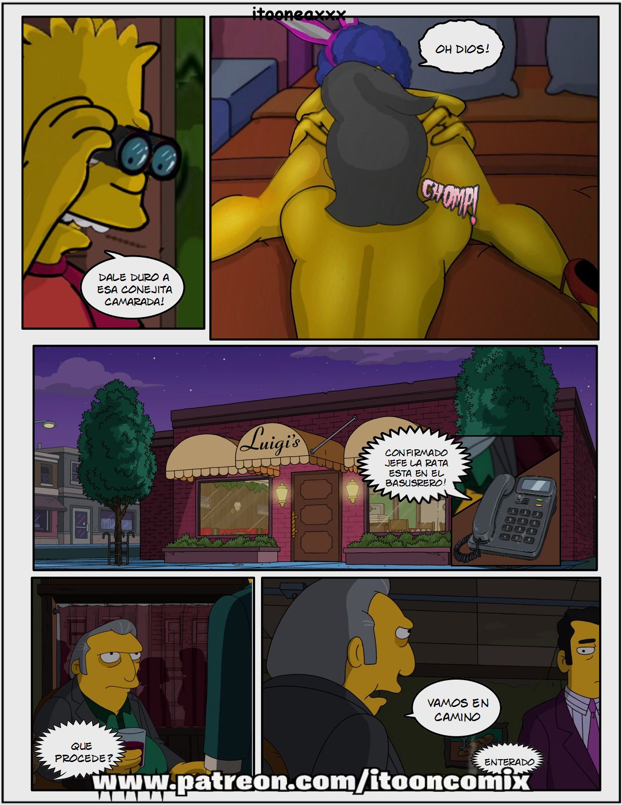 Simpsons xxx - Snake 3 page 4 full