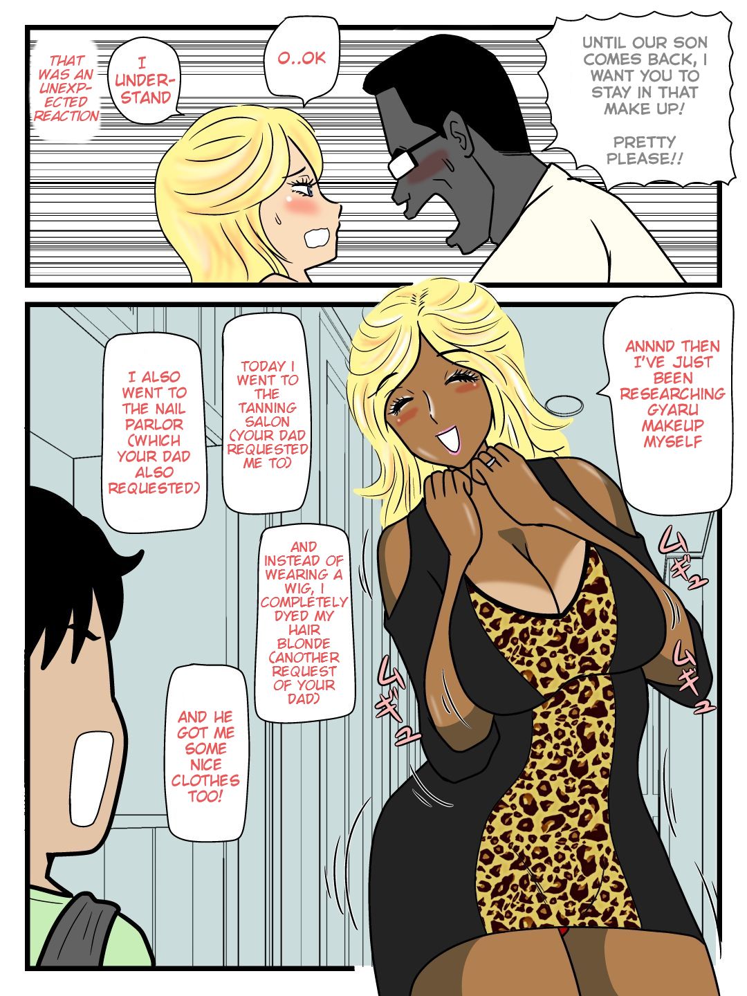 Majime na Haha ga Akuyuu no Eikyou de Bitch ni Natte ita | My Mother became a Bitch because of her Friend page 8 full