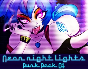 Neon Night Lights: Punk Pack 01 cover