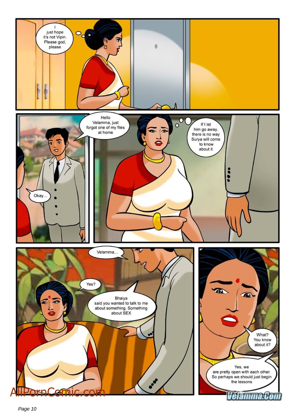 Velamma #9 page 10 full