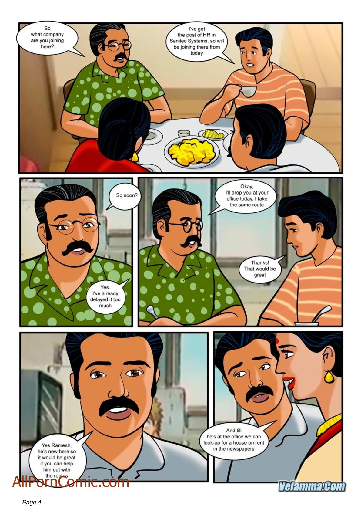 Velamma #9 page 4 full