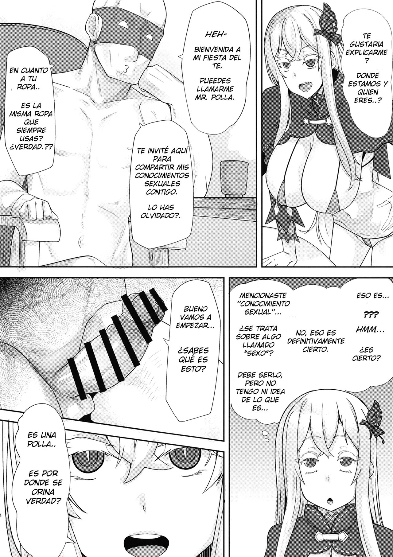 Sukebe na Koto Nannimo Shiranai Echidna-chan Onaho page 4 full